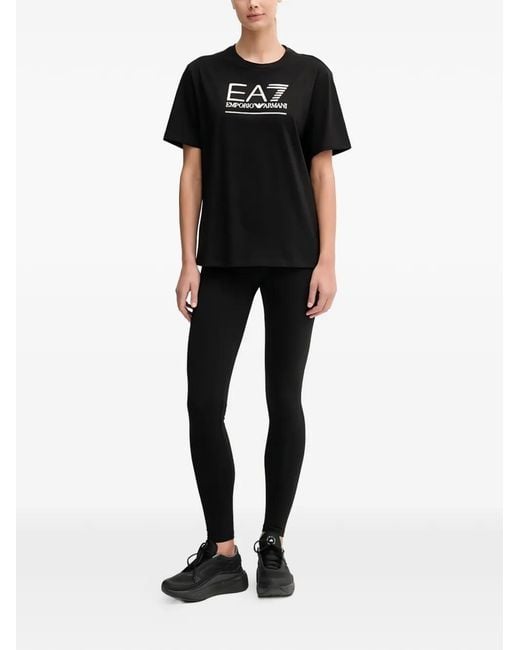 EA7 Black Core Lady Leggings