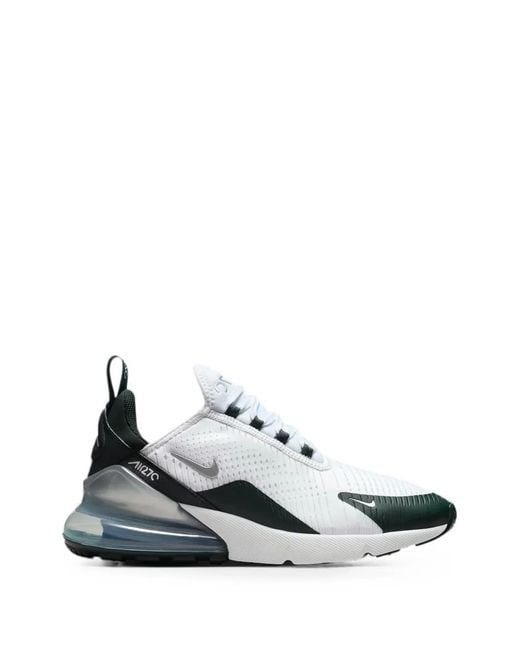 Nike White Air Max 270 Mesh Sneakers