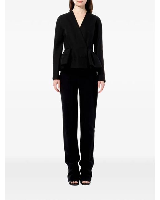 Balenciaga Black Wrap Jacket