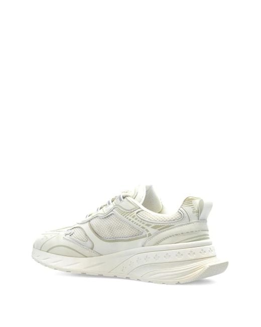DSquared² White Sprinter Panelled Sneakers for men