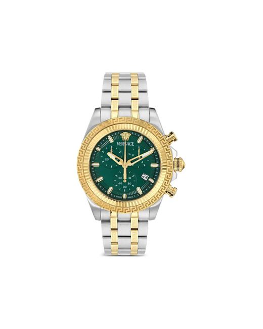 Versace White Fornax 43Mm Watch for men