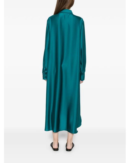 Silkylicious Blue Nigora Shirt Dress