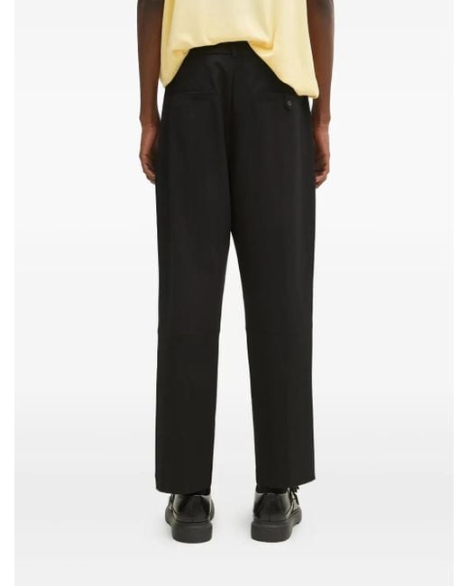 Pantalones plisados Represent de hombre de color Black