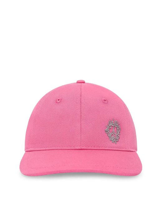 DENIM TEARS Pink Denim University Cap Hat