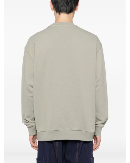 Izzue Gray Printed Sweatshirt for men