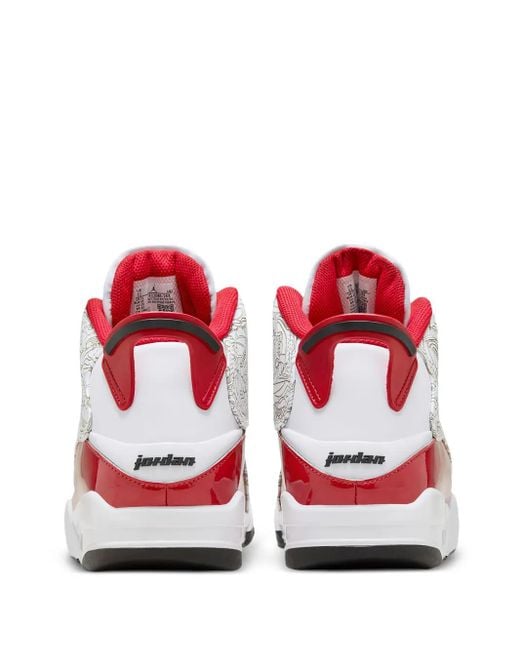 Nike Red Air Dub Zero "Cherry" Sneakers for men