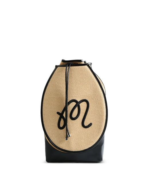 Malbon Golf Natural Lisette Racket Shoulder Bag