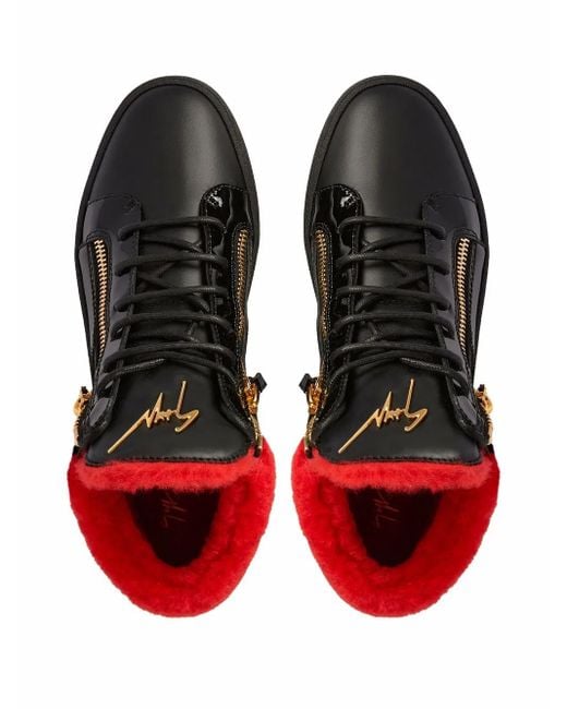 Giuseppe Zanotti Kriss Winter' Sneakers in Red für Herren