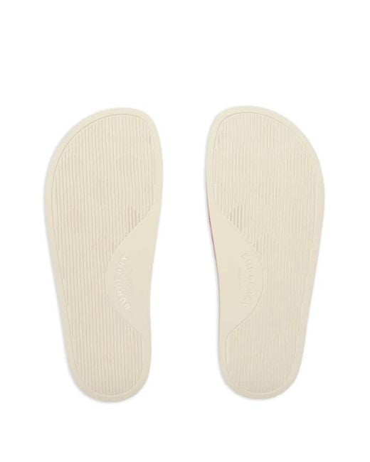 Burberry Pink Check Slides