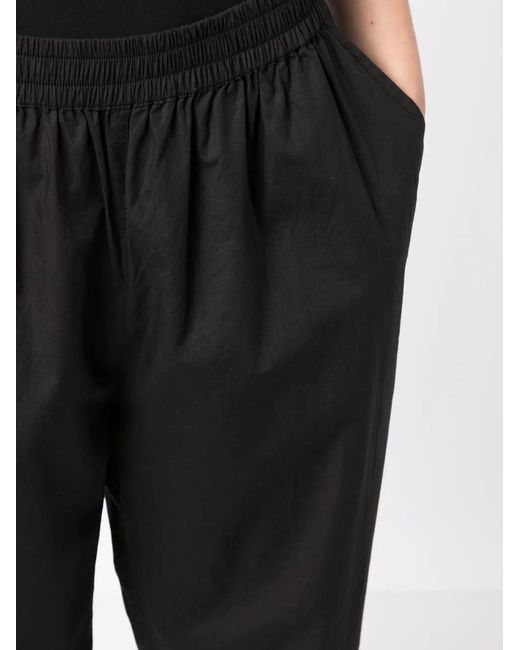 Skall Studio Black Edgar Tapered-Leg Trousers
