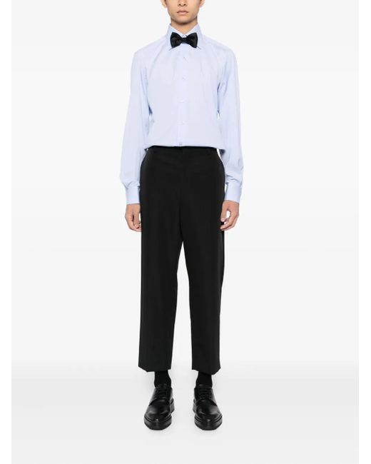 Tom Ford Blue Gingham Shirt for men