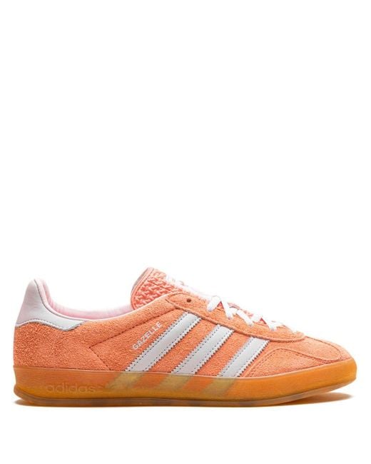 Adidas Orange Gazelle Indoor "wonder Clay" Sneakers