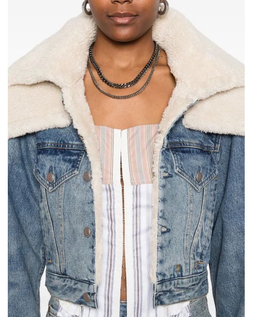 R13 Denim Jack in het Blue