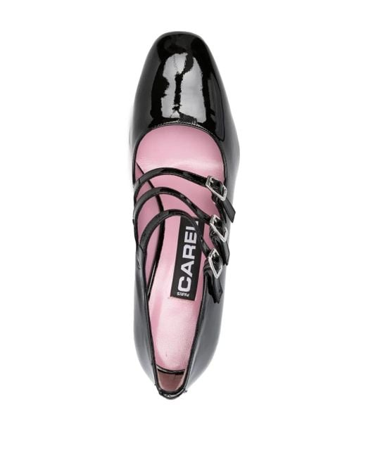 CAREL PARIS Black Keel Pumps