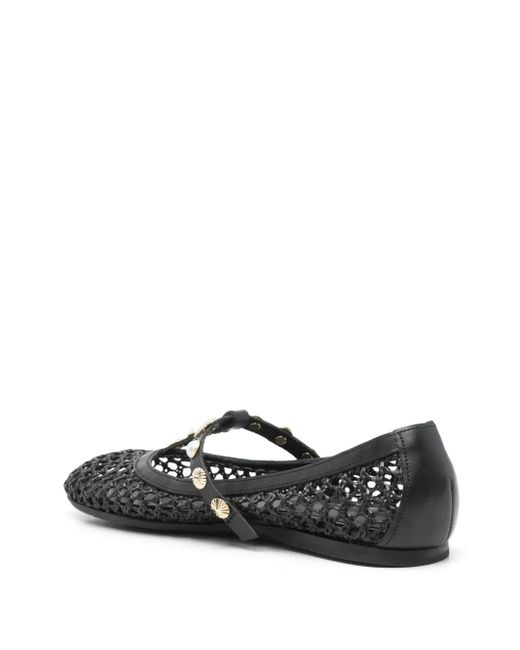 Ancient Greek Sandals Black Aerati Ballet Flats