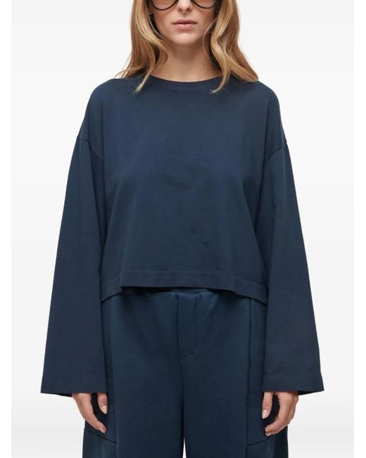 Osklen Blue Long-Sleeve Top