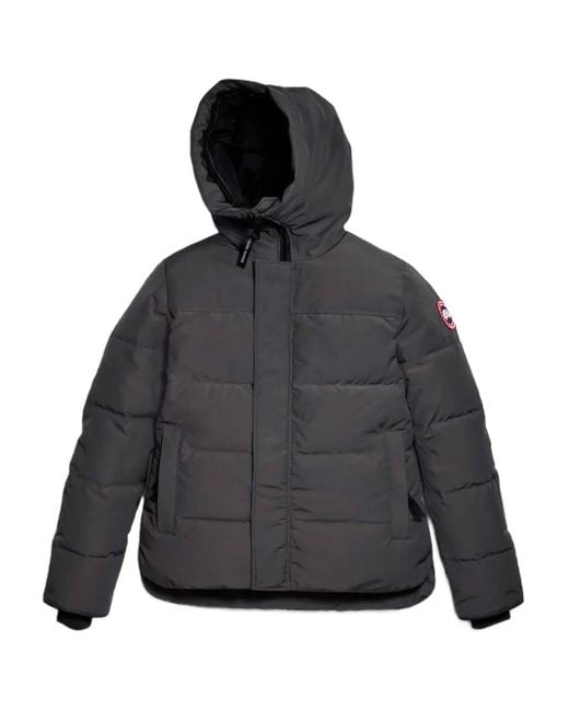 Canada Goose Gray Quilted Puffer Jacket for men