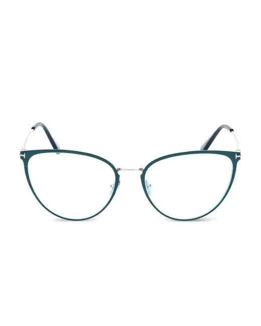 Tom Ford Brown Cat-Eye Glasses