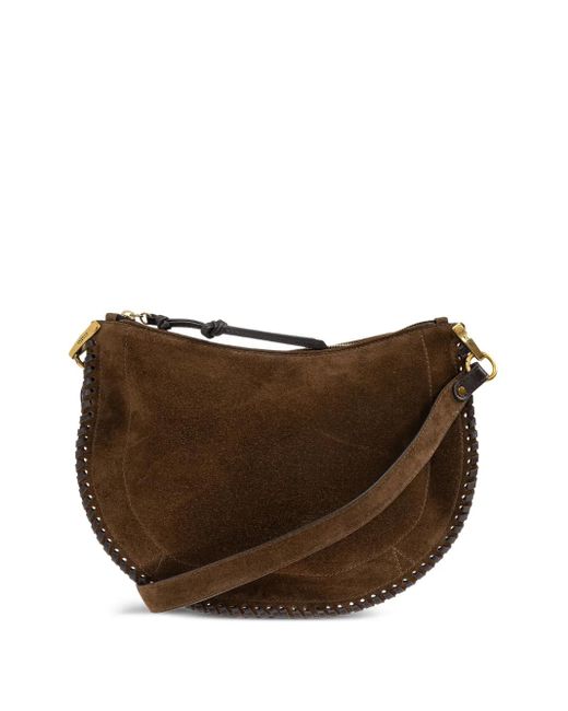 Isabel Marant Brown Oskan Soft Zip Shoulder Bag