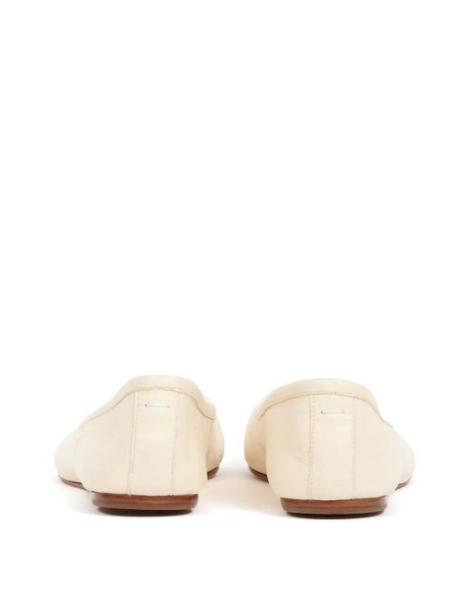 Maison Margiela Natural Tabi Ballet Flats