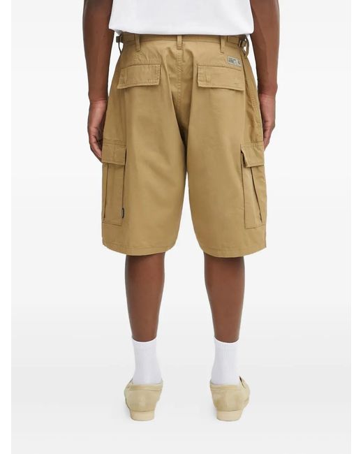 Neighborhood Natural Cargo-Pocket Cotton Shorts for men