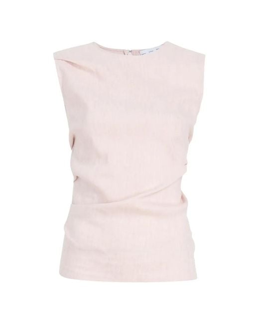 Proenza Schouler Pink Anoushka Top