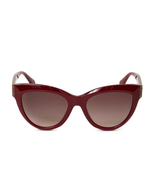 Twinset Brown Cat-Eye Frame Sunglasses