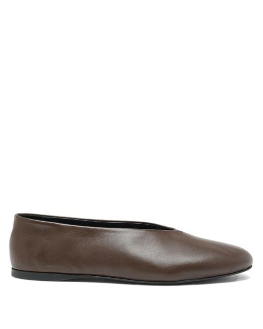 Proenza Schouler Gray Tee Ballet Flats