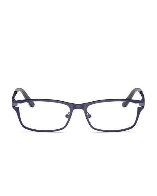 Ray-Ban Blue Brille Mit Eckigem Gestell