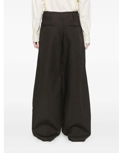 Pantalon À Poches Passepoilées Lemaire en coloris Black