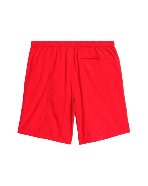メンズ AMI ロゴ トランクス水着 Red