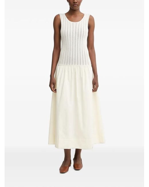 INTROPIA White Alba Maxi Dress