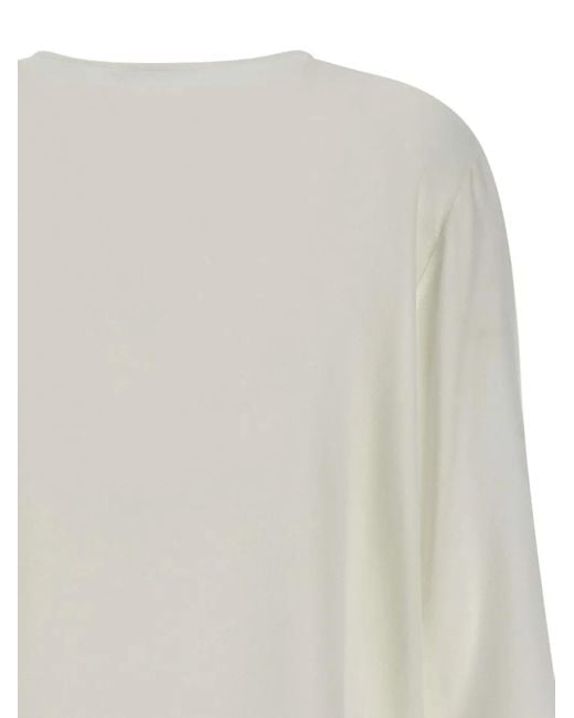 Silk blouse Kangra de color White