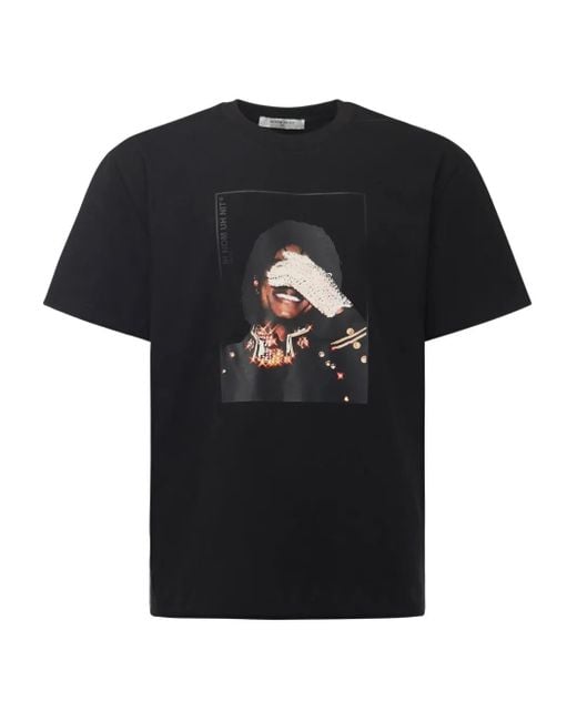 Ih Nom Uh Nit Black Michael Print Graphic T-Shirt for men