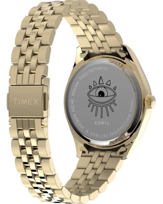 Timex Metallic X Jacquie Aiche Stainless Steel Eye Dial 38Mm