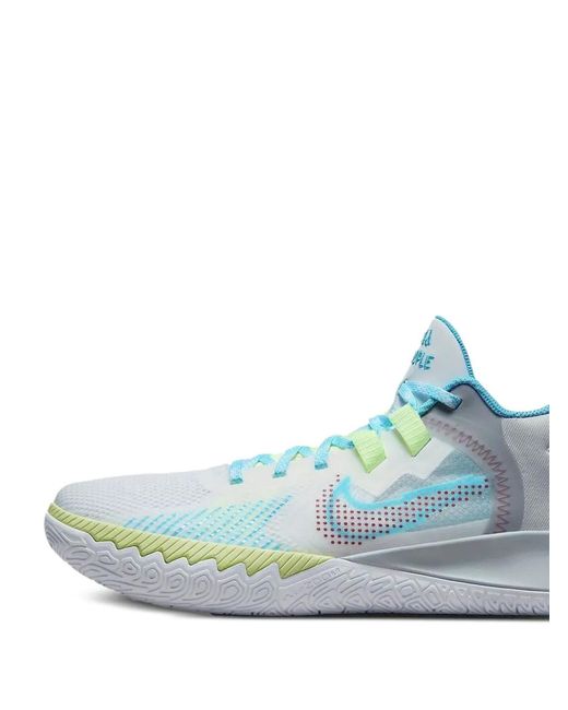 Nike Blue Kyrie Flytrap V Low-Top Sneakers for men