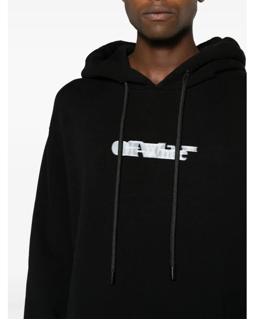 メンズ Off-White c/o Virgil Abloh ロゴ パーカー Black