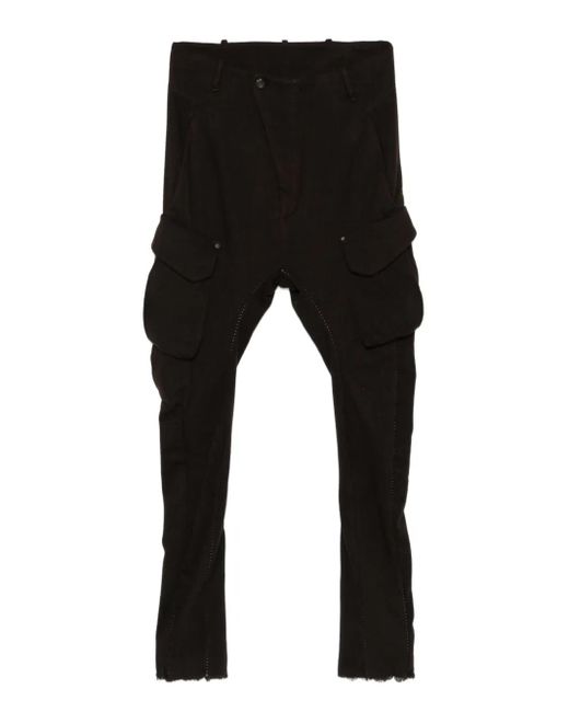 Masnada Cargohose mit geradem Bein in Black für Herren