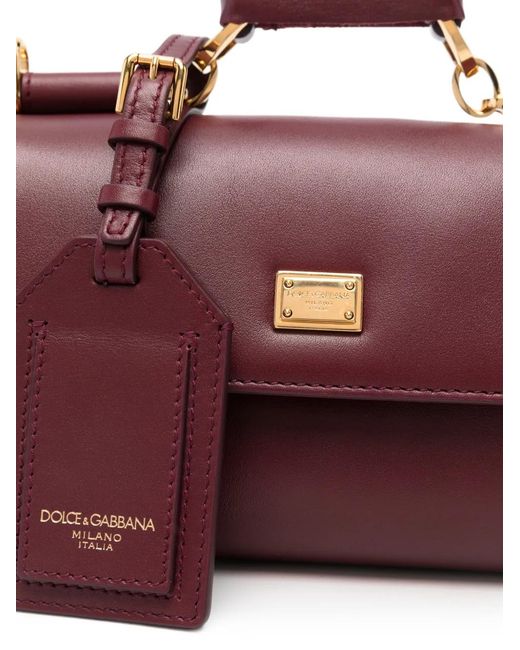 Dolce & Gabbana Purple Dolce & Gabbana My Sicily Handbag