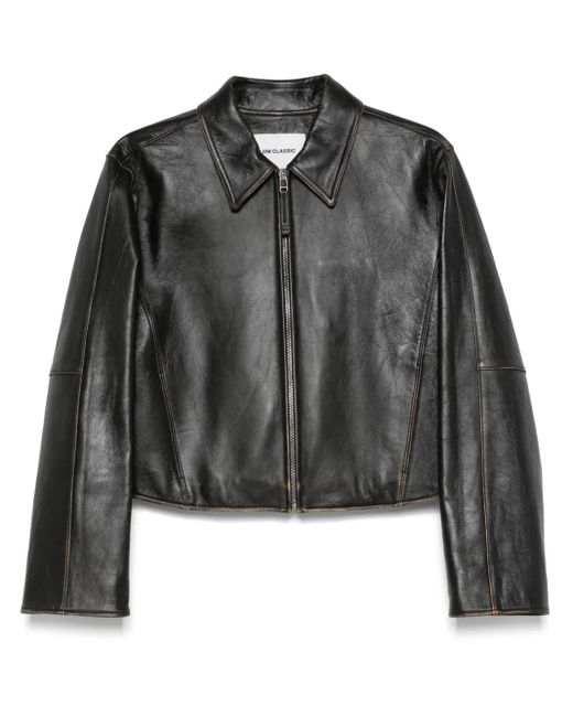 Low Classic レザージャケット Black
