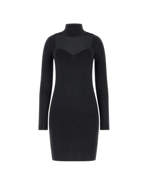 Guess Blue Embellished Mini Dress
