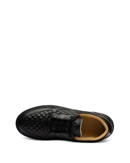 Leandro Lopes Black Gesteppte Faisca Sneakers