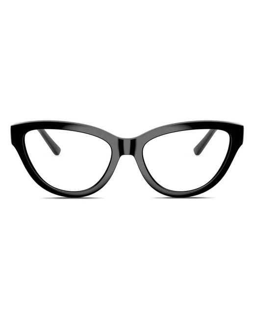 Vogue Eyewear Bril Met Cat-Eye Montuur in het Black