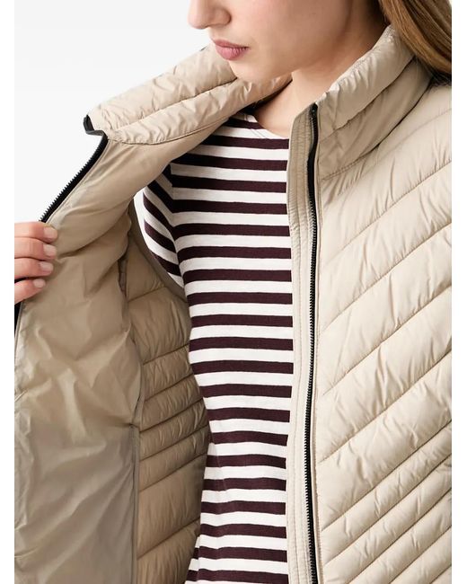 DKNY Natural Quilted Gilet