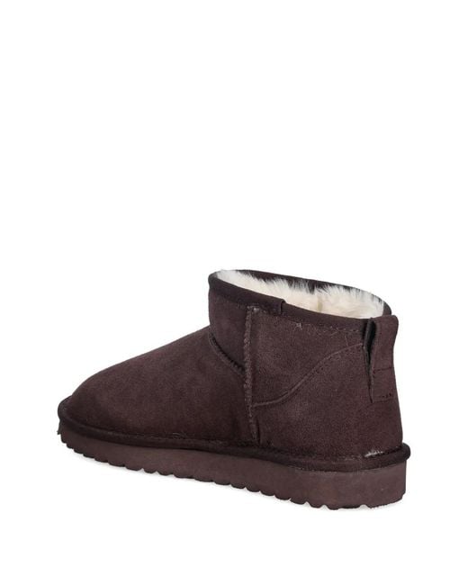 Liu Jo Brown Suede Ankle Boots