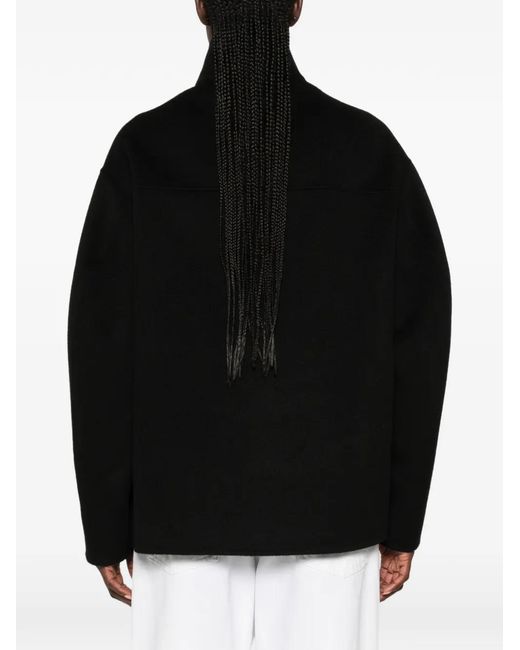 Chaqueta Con Botones Rohe de color Black