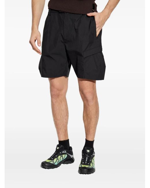 Represent Blue Cargo Shorts for men