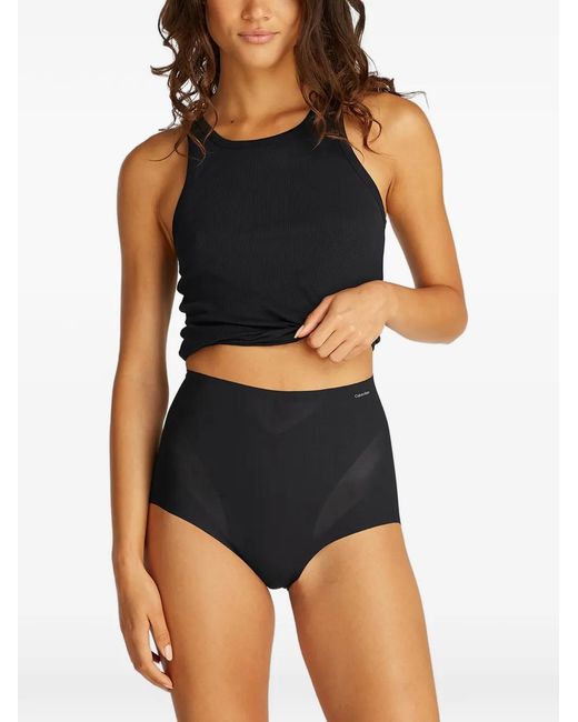 Calvin Klein Black Mesh Briefs