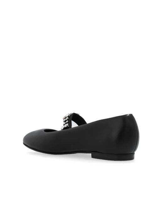Casadei Black Ballerinas