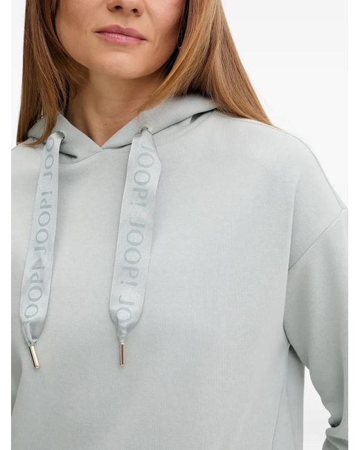 Joop! Gray Drawstring Hoodie